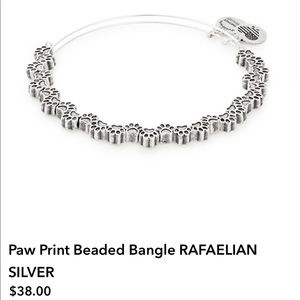 Alex and ani paw print bracelet